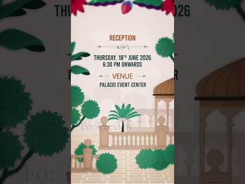 Minimalistic Video Invites