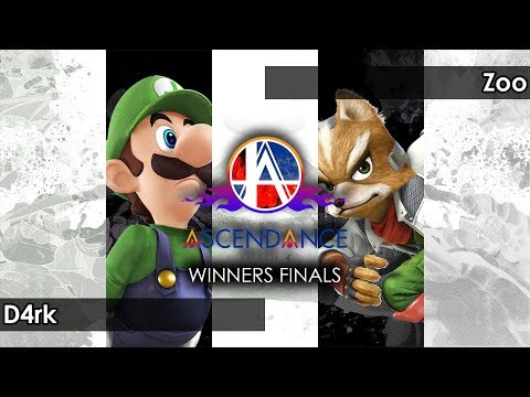 Smash 4: D4rk (Luigi) V Zoo (Fox) - Ascendance 55 Tournament SSB4