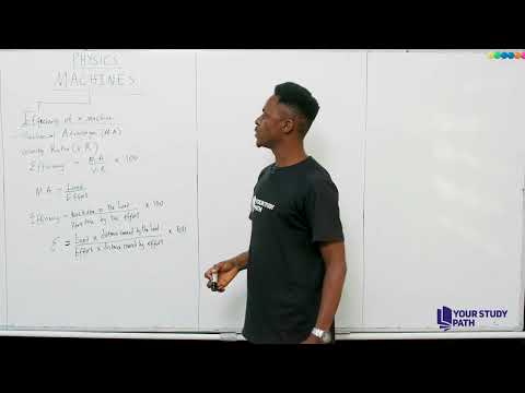 MACHINES PHYSICS 2026 JAMB CLASS TUTORIAL CLASS YOUR STUDY PATH