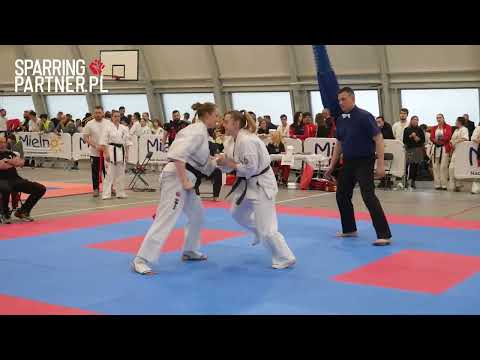 Katarzyna Jaśkowska vs Daria Banasiak +65 kg Kwalifikacje do ME Shinkyokushin Mielno 2023