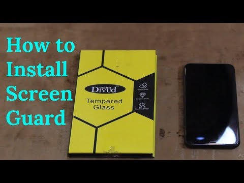 How to Install Tempered Glass Screen protector on Asus Zenfone 5Z 100% Working