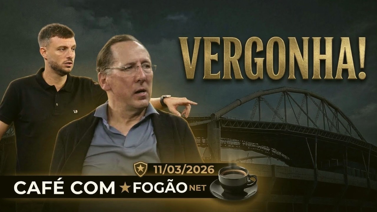LIVE CAFÉ COM FOGÃONET | Botafogo é eliminado e vai jogar a Copa Sul-Americana; Alex Telles desabafa