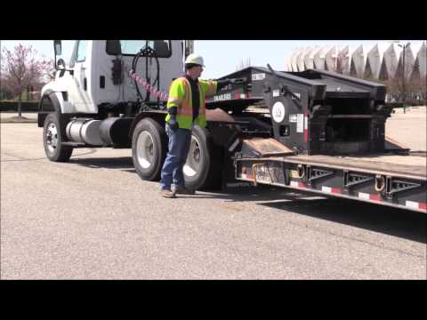 Tractor Trailer Low Boy Pt. 1 - Disconnecting