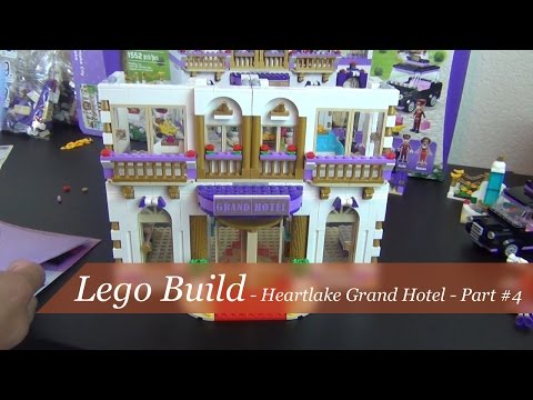 Lego Friends Heartlake Grand Hotel Build Part #4 - Set #41101