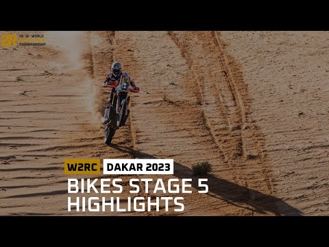 Bikes Top moments - Stage 5 #Dakar2023 - #W2RC