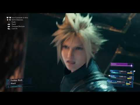 Final Fantasy 7 Remake - Jenova Dreamweaver Boss Fight