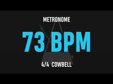 73 BPM 4/4 - Best Metronome (Cowbell)