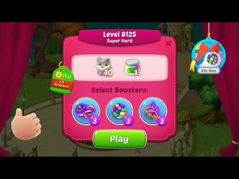 Tackling the Mysteries of Homescapes level 8121 - 8130