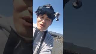 【実録】剥きプロドローンをロスト~回収までの一部始終_江田島牡蠣の抑制棚_2022年4月16日撮影