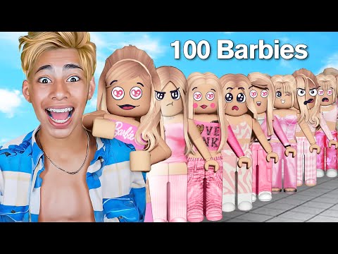I DATED 50 BARBIES in 24 Hours!