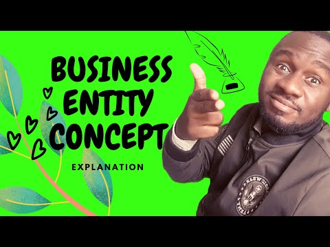 What is the Business Entity Concept - Business entity concept explained - Kisembo Academy
