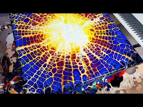 TOP 7 Unique CELLS Techniques 😉- Acrylic Pour Painting - Abstract Satisfying Art Ideas for 2022