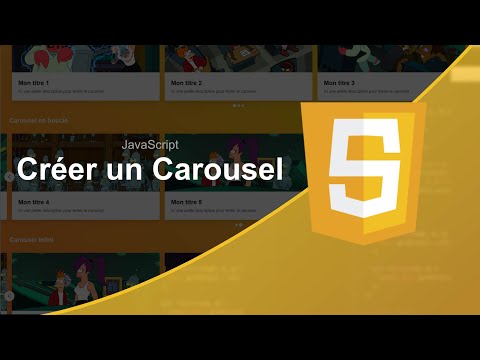 Apprendre le JavaScript Chapitre 24 Créer un Carousel Pagination