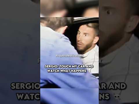 These Fans Were Acting Tough Until Sergio Ramos Showed Up! #shorts