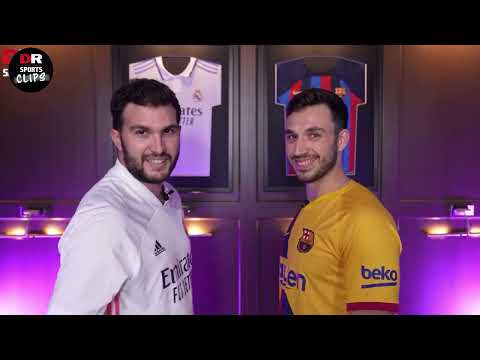 El Clasico boys have an awkward face off