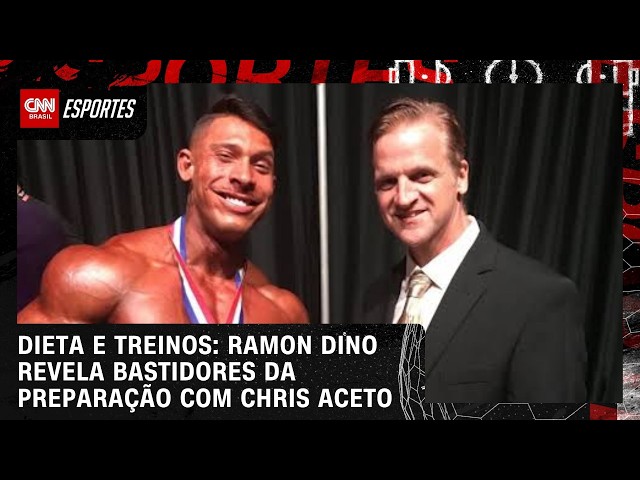 Ramon Dino revela rotina de treinos e dieta com Chris Aceto e detalhes da reta final de preparação