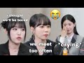 CHAEWON and YENA's opinion about being in the same show made MIYEON emotional..