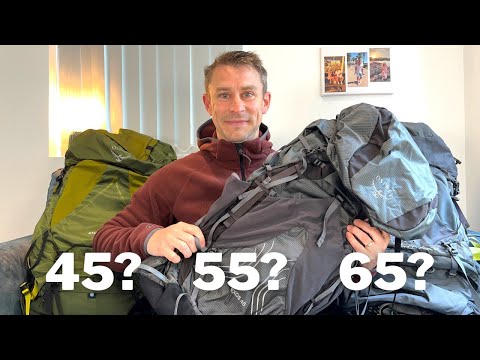 How to choose the right size backpack first time!