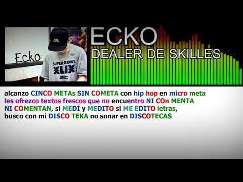 Ecko - Dealer de Skilles | SUBTIUTLADO con LETRA y RIMAS (metrica analizada) - Struktur !