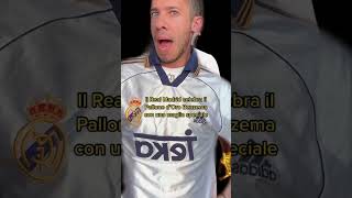 La maglia speciale che il #realmadrid ha dedicato a #benzema 😍 #footballshirt #ballondor