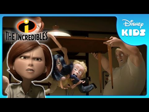 Elastigirls BEST Moments! | The Incredibles | Disney Kids