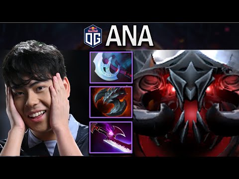 OG.ANA SMURF SHADOW FIEND WITH SILVEREDGE-MANTA - DOTA 2 7.30 GAMEPLAY