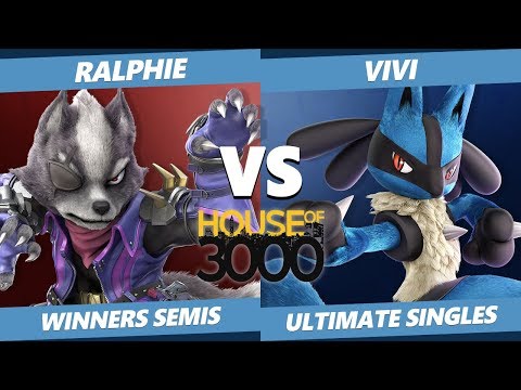 Smash Ultimate Tournament - Ralphie (Wolf) Vs. Vivi (Lucario) SSBU Xeno 193 Winners Semis
