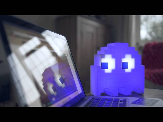 إضاءة باكمان بكسل تفاعلية PAC MAN