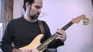 Big Red's Boogie Woogie solo jazz/blues guitar