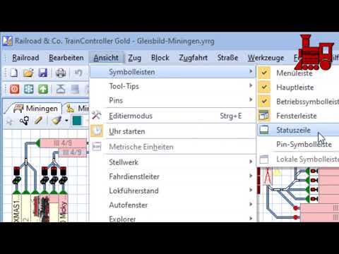 Modellbahn TrainController Tutorial #47: Statusleiste