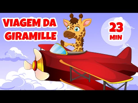 Viagem da Giramille - 23 min | Desenho Animado Musical