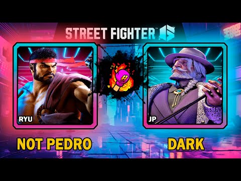 Street Fighter 6 🥊 Not Pedro (RYU) VS Dark (JP) 🥊 スト6  🥊 SF6 🥊