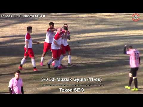 Muzsik Gyula gólja - Tokod SE -  Piliscsévi SE 9-1 (4-0)