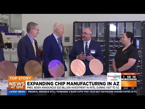 President Biden announces $20B Intel investment during Arizona visit