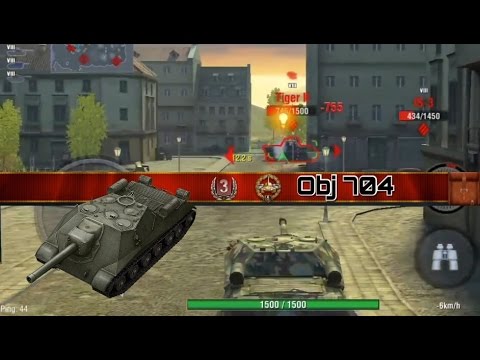 World of Tanks Blitz || Obj 704 || High Caliber