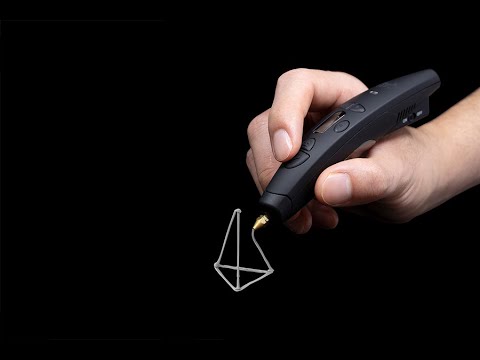 3D rašiklis 3Doodler Start+ su užpildų rinkiniu video