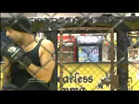 Ash Begg shapes up with a gastric band (ITV1 Central coverage)