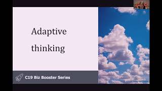 [C19 Biz Booster] Business Continuity Through Adaptive Thinking by Christine Smith