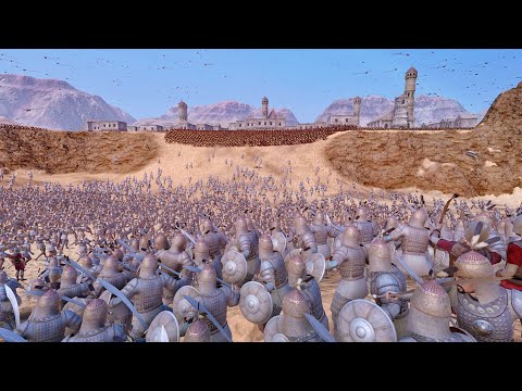 20,000 Persians Lay Siege on Sparta - Ultimate Epic Battle Simulator