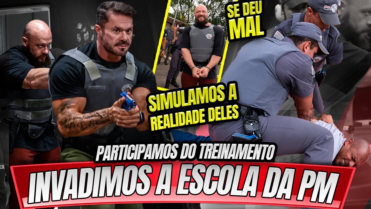 INVADIMOS UM TREINAMENTO DA POLICIA MILITAR