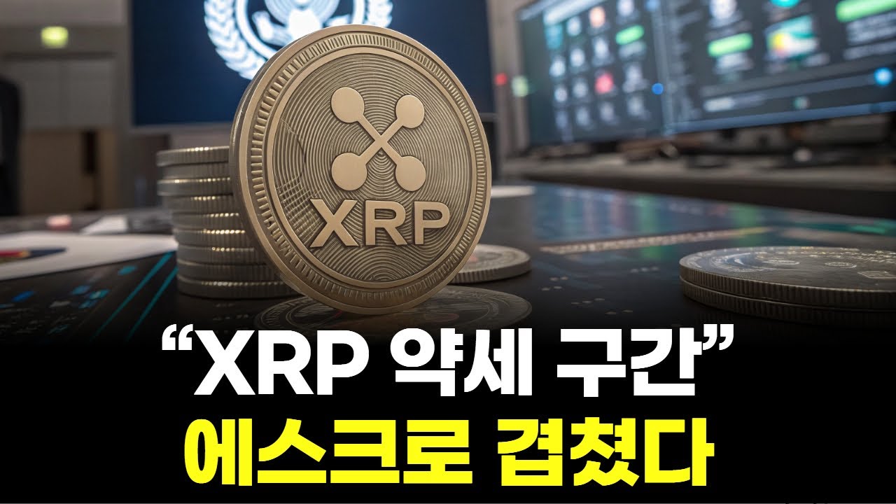 “XRP 약세 국면에 에스크로 해제, 이번엔 왜 더 불안했나”