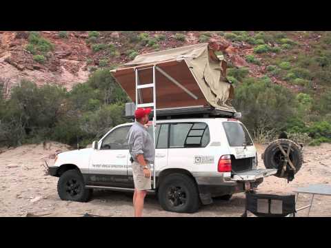 Eezi-Awn Roof Top Tent Detailed Setup