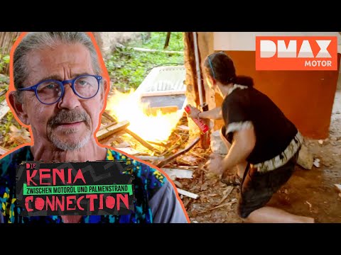 Gefährliche Bauarbeiten | Kenia Connection - Zwischen Motoröl und Palmenstrand | DMAX Deutschland