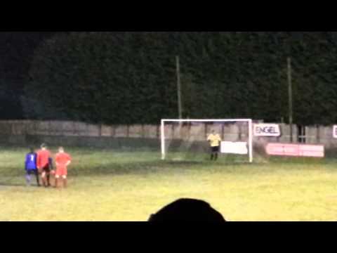 Woodford United 4-5 Leighton Town - Leighton Penalty - Great Save