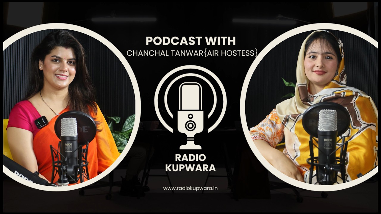 RJ BISMA HOSTED A PODCAST WITH AIRHOSTESS CHANCHAL TANWAR ON AVIATION & CABIN CREW