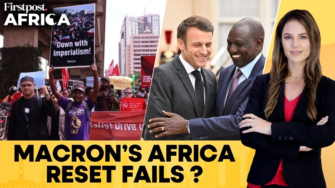 Macron’s $27 Billion Africa Push Sparks Anti-French Protests in Kenya’s Nairobi | Firstpost Africa