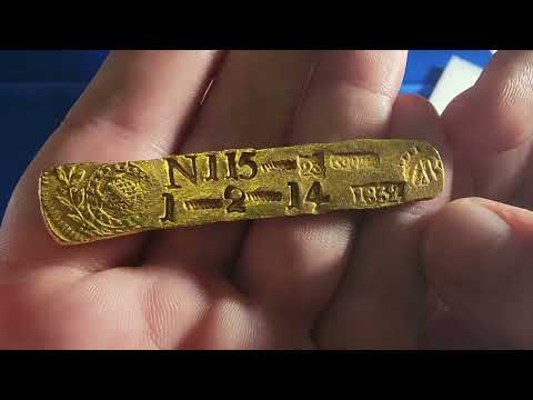 UNBOXING: Rarísima barra de oro brasileña