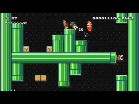 Bowser's Missing | World 2-1 by Tatsuo - Super Mario Maker - No Commentary 1bs