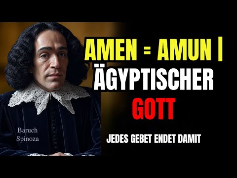 SPINOZA ENTHÜLLTE: 'AMEN' Ist ÄGYPTISCHER GOTT 'AMUN' — Christen Beten Heidnische Gottheit