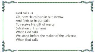 Larnelle Harris - When God Calls Lyrics